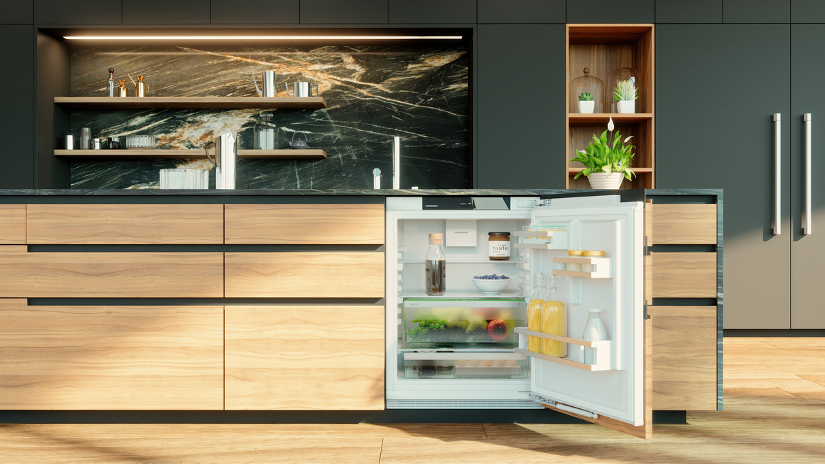 Fridge suitable for undercounter installation with EasyFresh, Right Hinged UR3750
