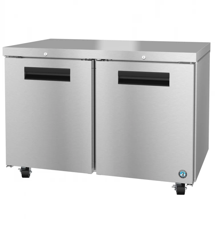 UR48B-01, Refrigerator, Two Section Undercounter, Stainless Doors with LockTitle UR48B01