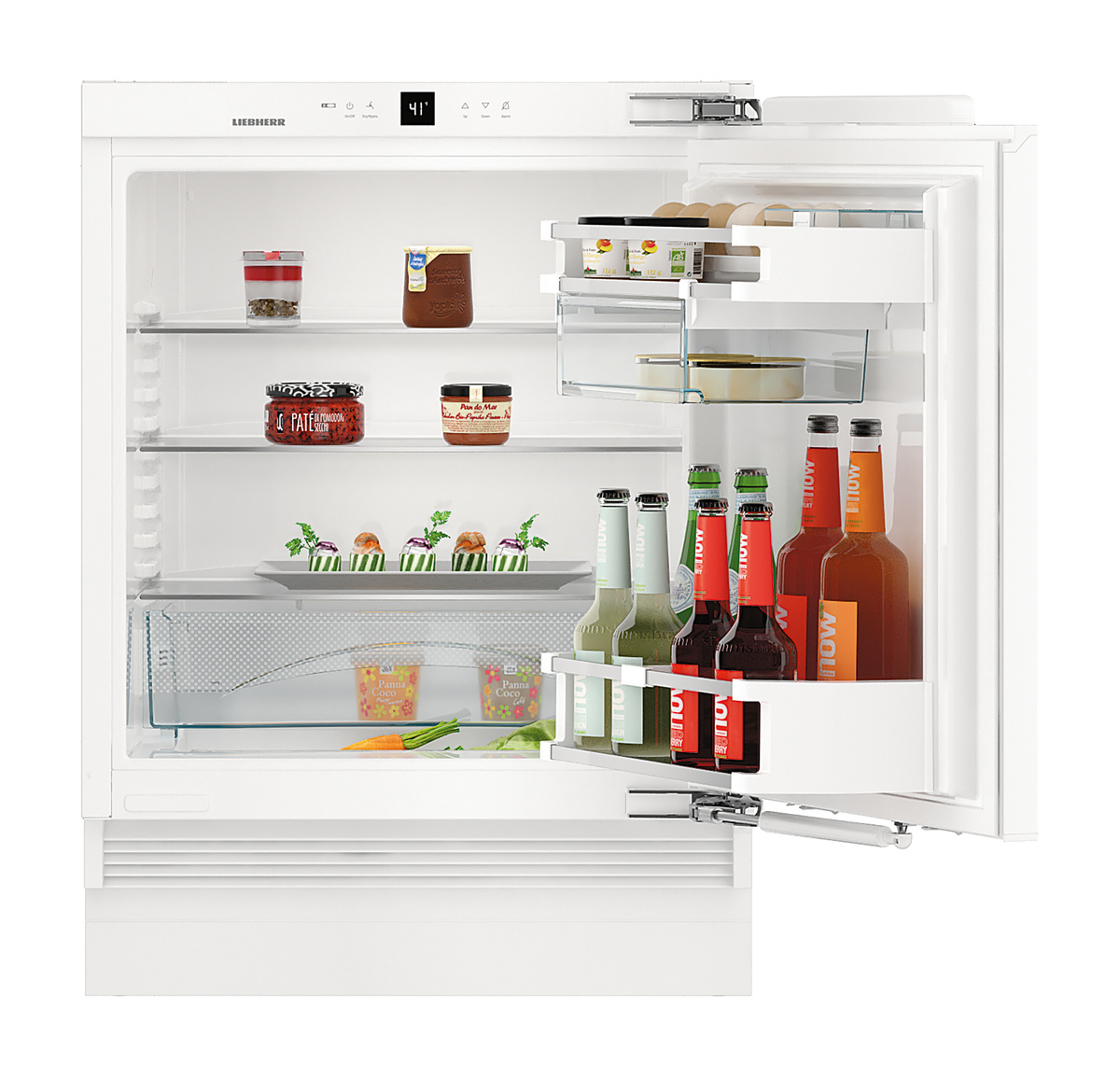 Under-worktop refrigerator for integrated use UR500