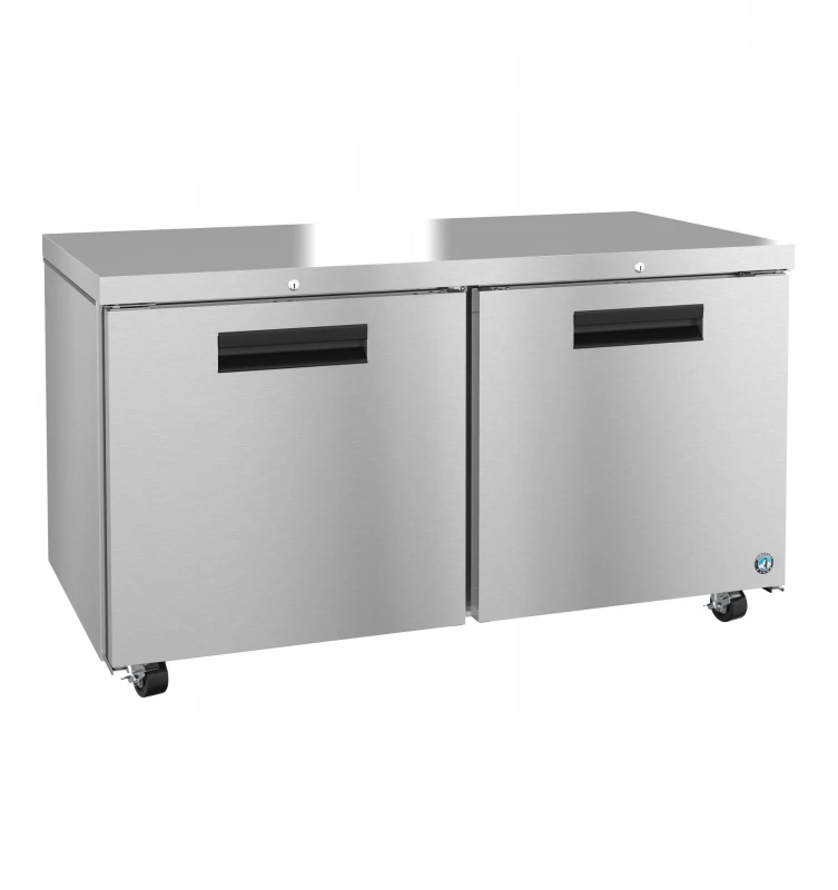 UR60B-01, Refrigerator, Two Section Undercounter, Stainless Doors with LockTitle UR60B01
