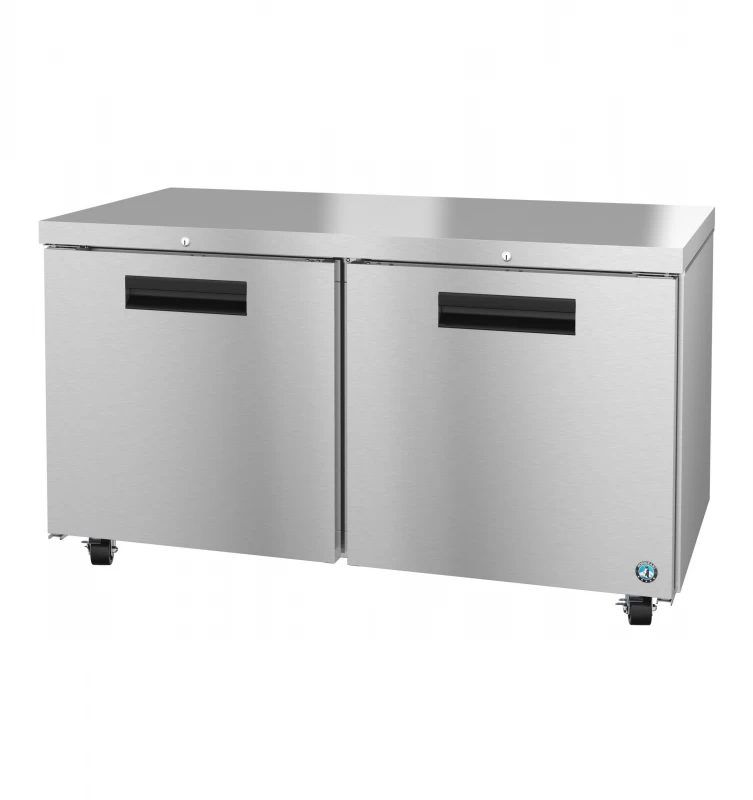 UR60B-01, Refrigerator, Two Section Undercounter, Stainless Doors with LockTitle UR60B01