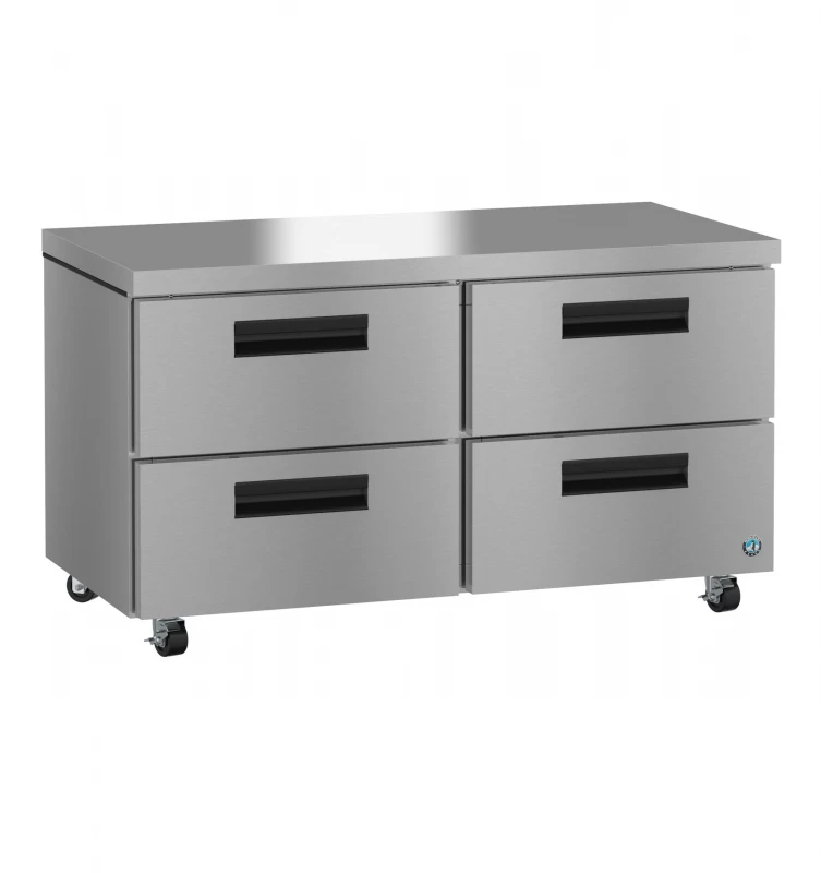 UR60B-D4, Refrigerator, Two Section Undercounter, Stainless DrawersTitle UR60BD4