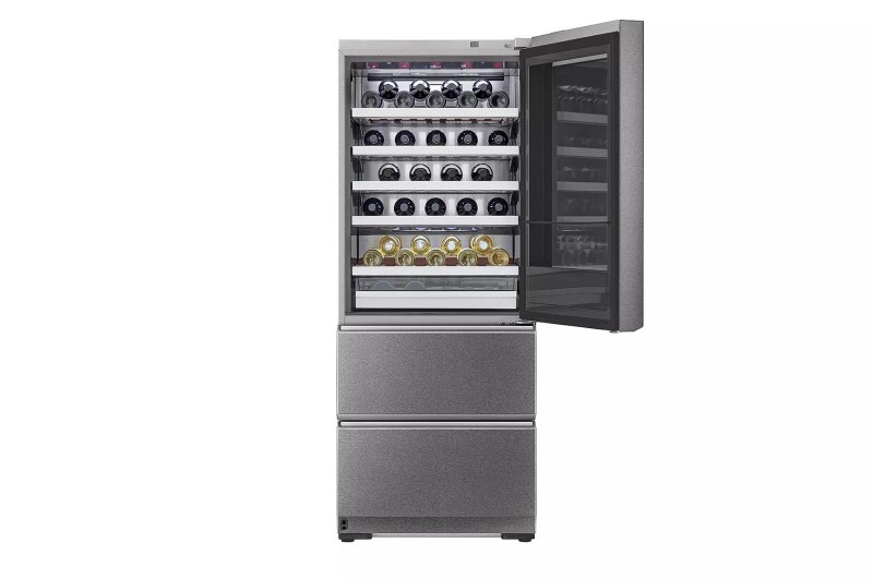LG SIGNATURE 15 cu. ft. Smart wi-fi Enabled InstaView® Wine Cellar Refrigerator view 6