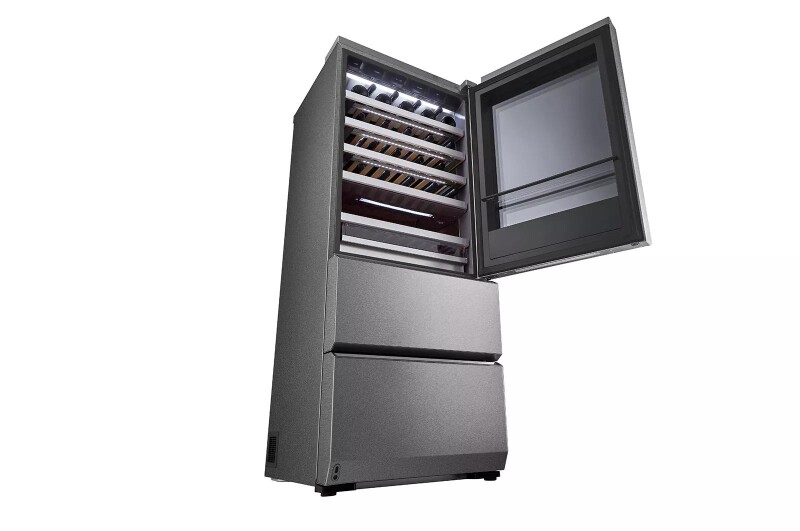 LG SIGNATURE 15 cu. ft. Smart wi-fi Enabled InstaView® Wine Cellar Refrigerator view 7