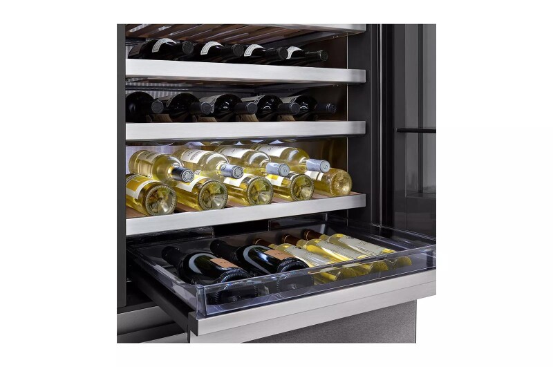 LG SIGNATURE 15 cu. ft. Smart wi-fi Enabled InstaView® Wine Cellar Refrigerator view 10