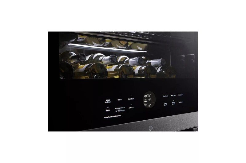LG SIGNATURE 15 cu. ft. Smart wi-fi Enabled InstaView® Wine Cellar Refrigerator view 11