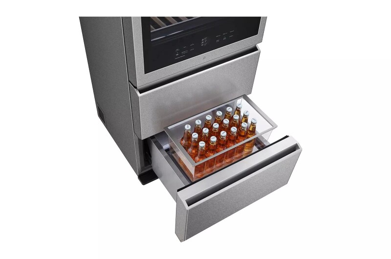 LG SIGNATURE 15 cu. ft. Smart wi-fi Enabled InstaView® Wine Cellar Refrigerator view 12