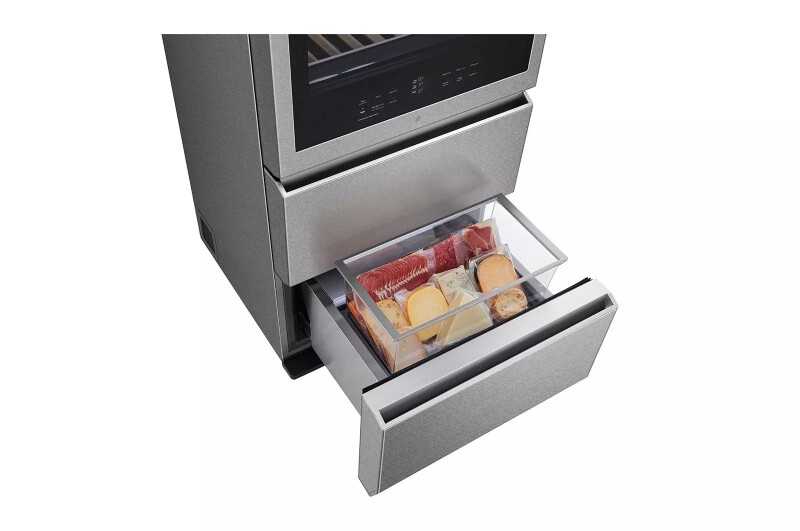 LG SIGNATURE 15 cu. ft. Smart wi-fi Enabled InstaView® Wine Cellar Refrigerator view 13