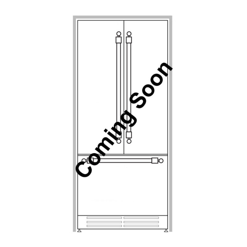 36 inch Built-In Bottom Mount French Door Refrigerator with 19.5 cu. ft. Capacity URFD36SNNPRY
