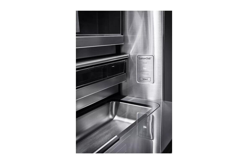 LG SIGNATURE 23 cu. ft. Smart wi-fi Enabled InstaView™ Door-in-Door® Counter-Depth Refrigerator view 9