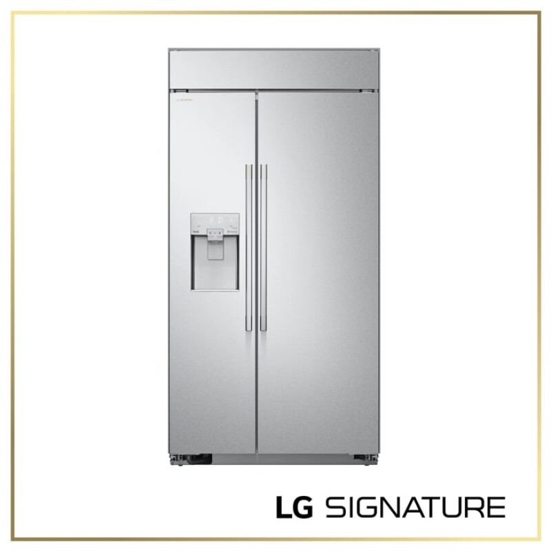 26 Cu. Ft. Smart Side-by-side Built-in Refrigerator With Ice & Water Dispenser US26WBB92S