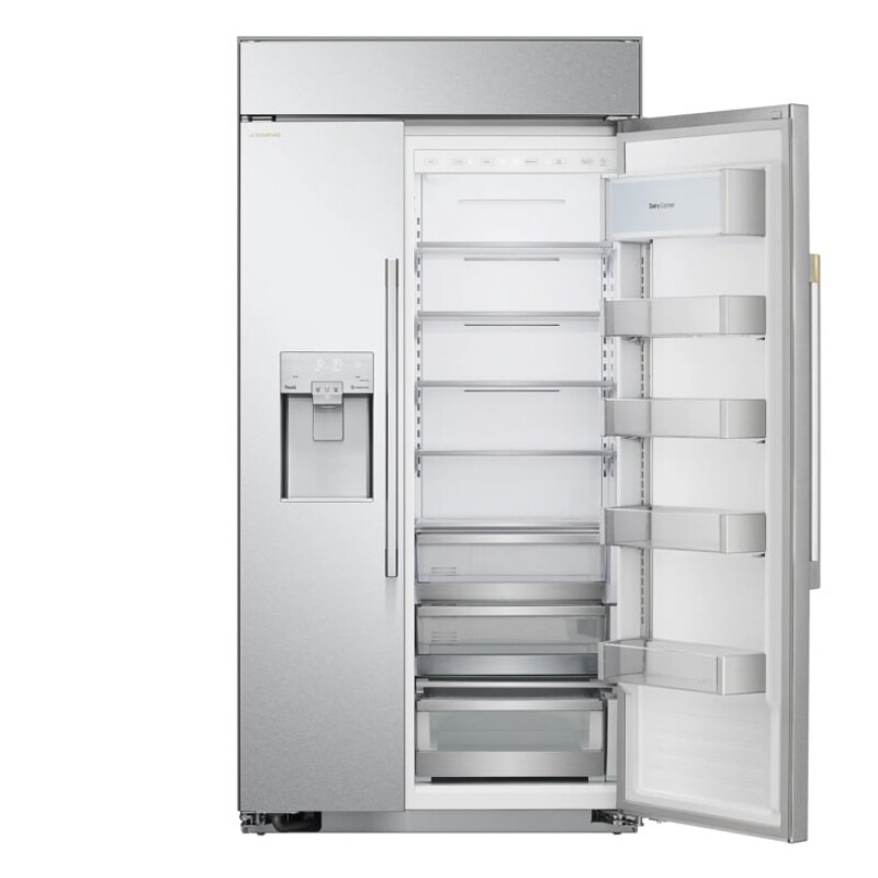 26 Cu. Ft. Smart Side-by-side Built-in Refrigerator With Ice & Water Dispenser US26WBB92S