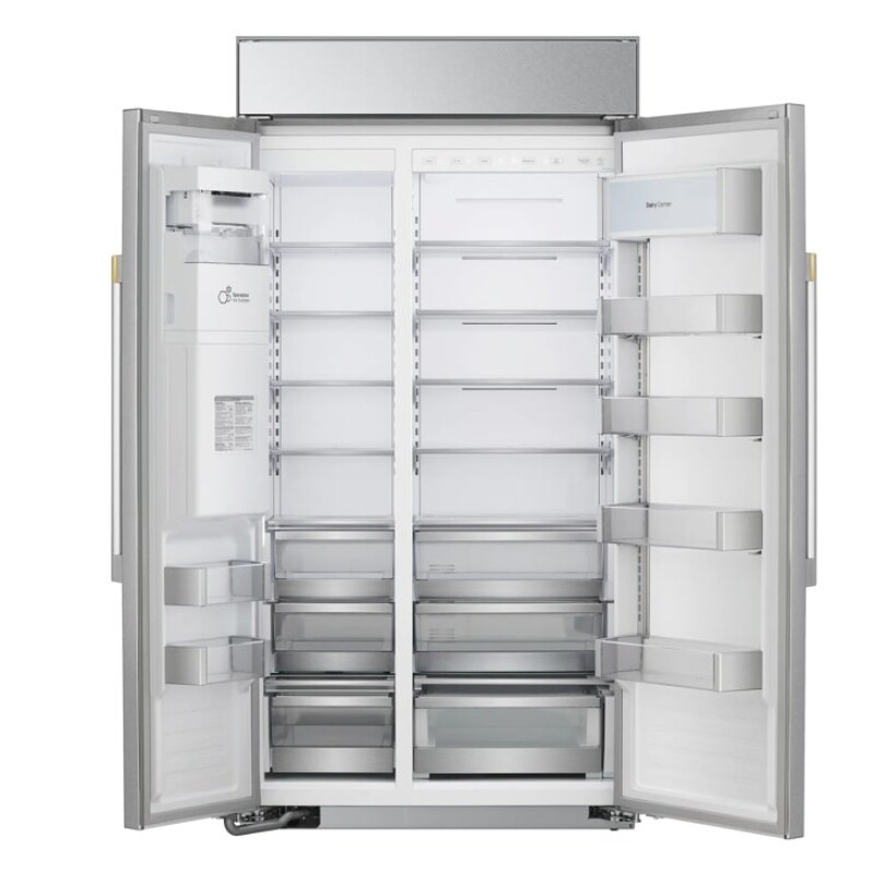 26 Cu. Ft. Smart Side-by-side Built-in Refrigerator With Ice & Water Dispenser US26WBB92S