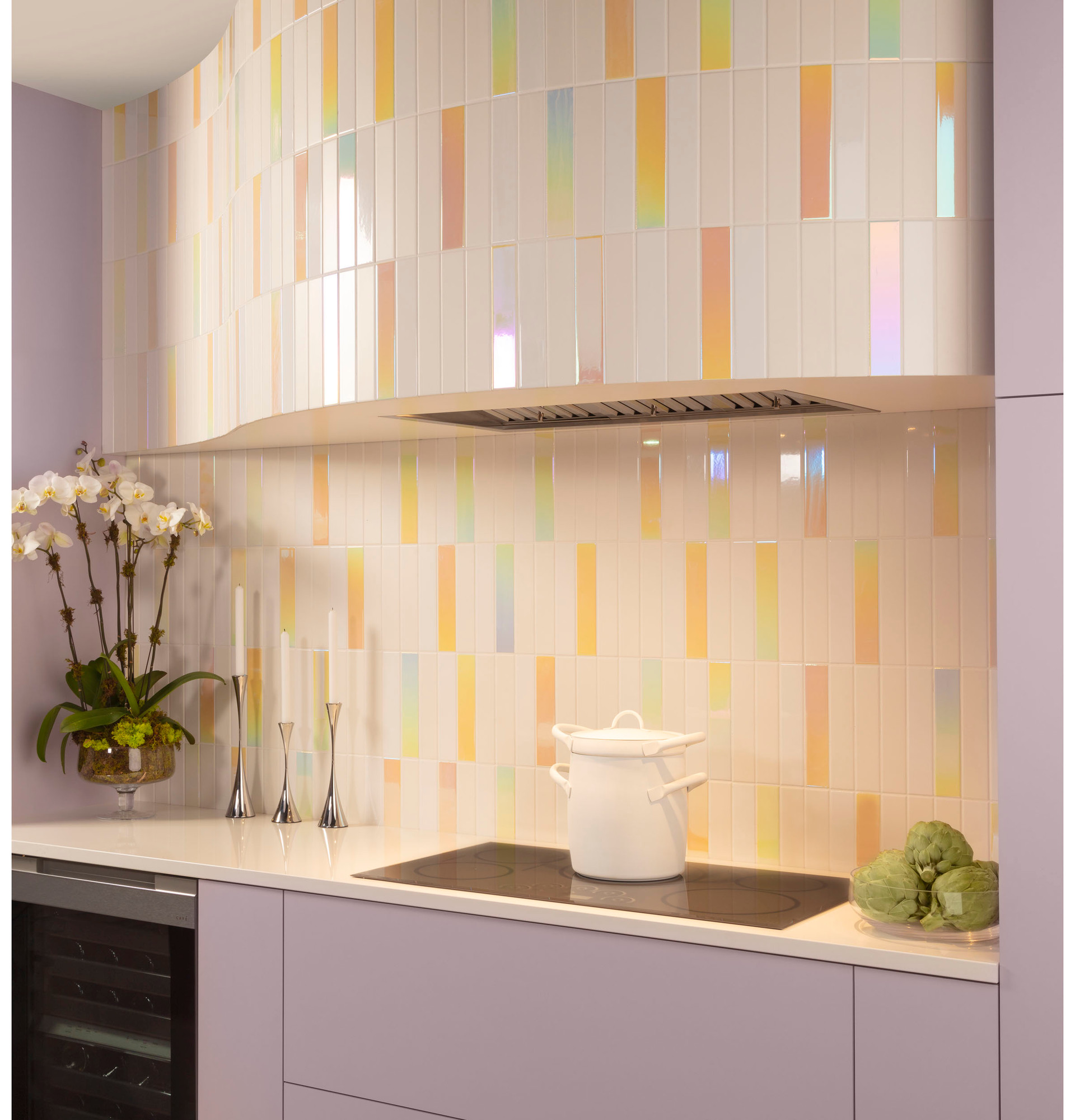 36” Smart Designer Custom Insert W/ Dimmable Led Lighting UVC9360SLSS