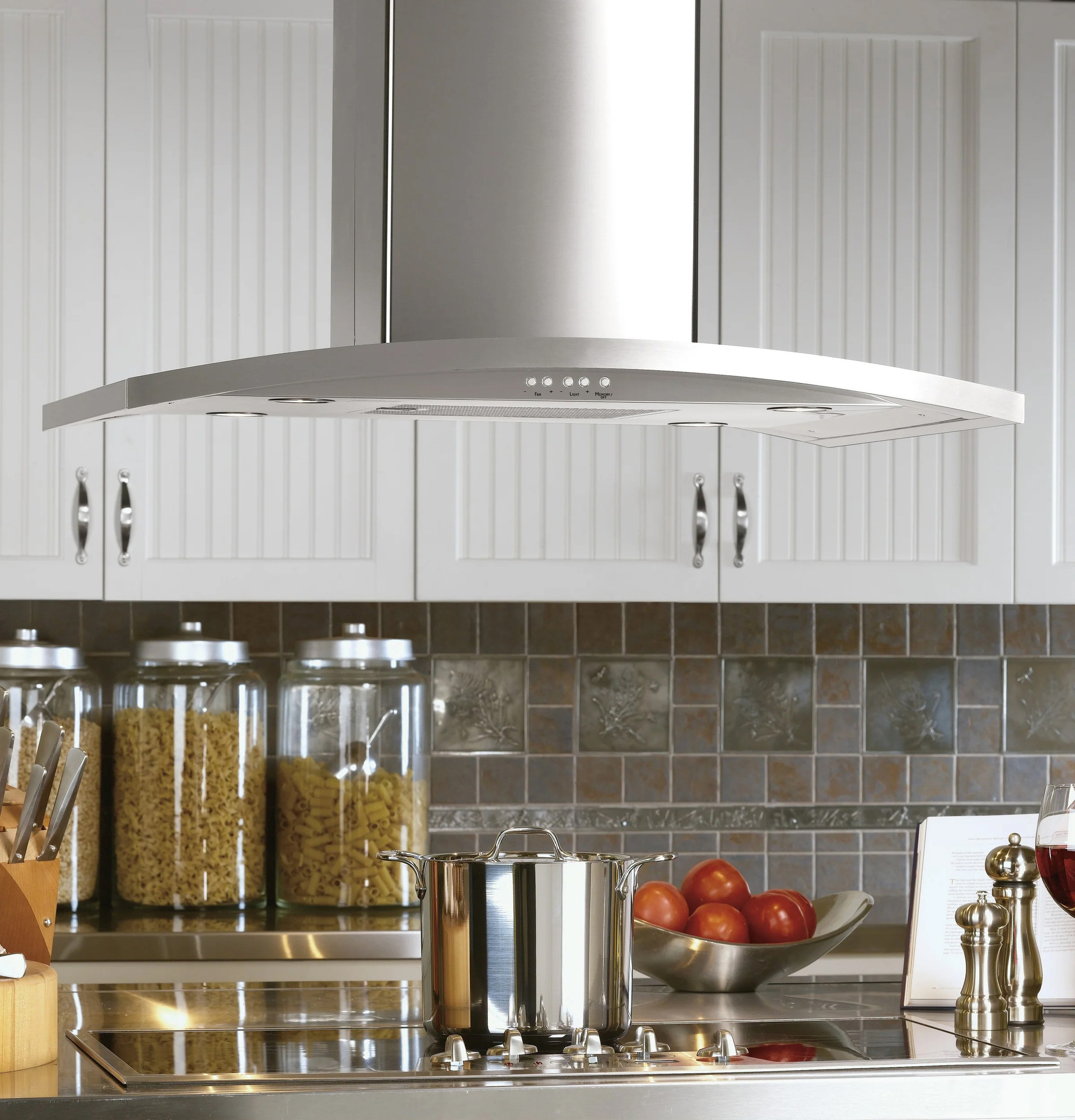 36" Island-mount Chimney Hood UVI7361SWSS