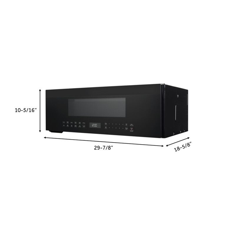 1.2 Cu. Ft. Over-the-range Low Profile Sensor Microwave Oven UVM9125DYBB