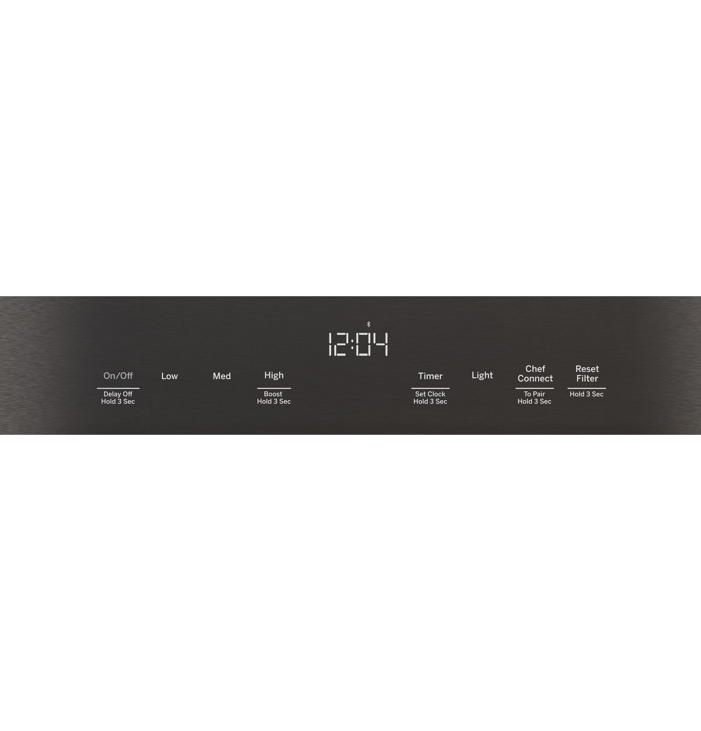 30” Smart Designer Wall Mount Hood w/ Perimeter Venting UVW9301BLTS