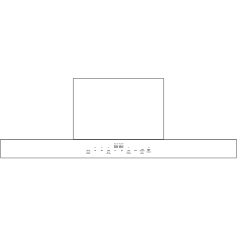 36” Smart Designer Wall Mount Hood w/ Perimeter Venting view 5