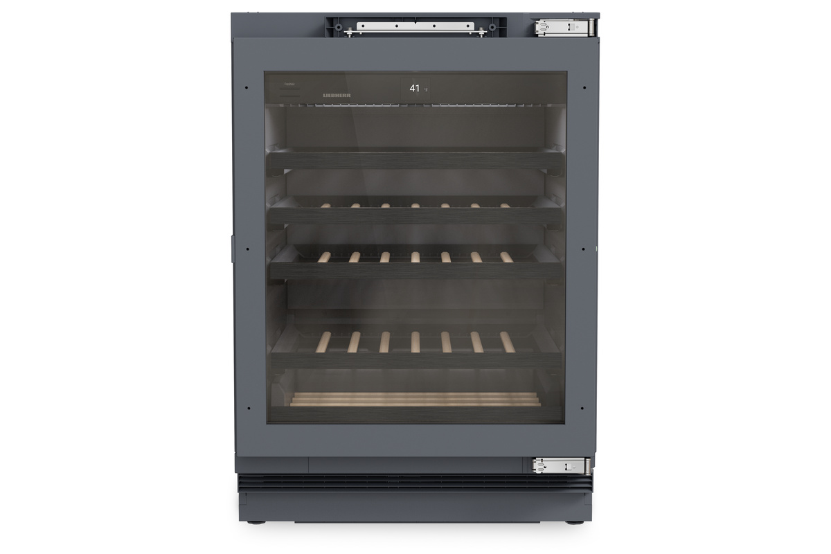 Wine fridge suitable for undercounter installation for wine tempering, Right Hinged UW3710