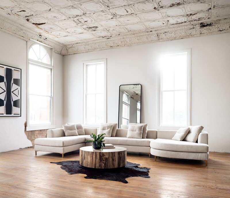 Hudson Round Coffee Table - UWES-103 UWES103