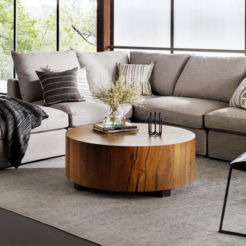 Hudson Round Coffee Table - UWES-103A UWES103A