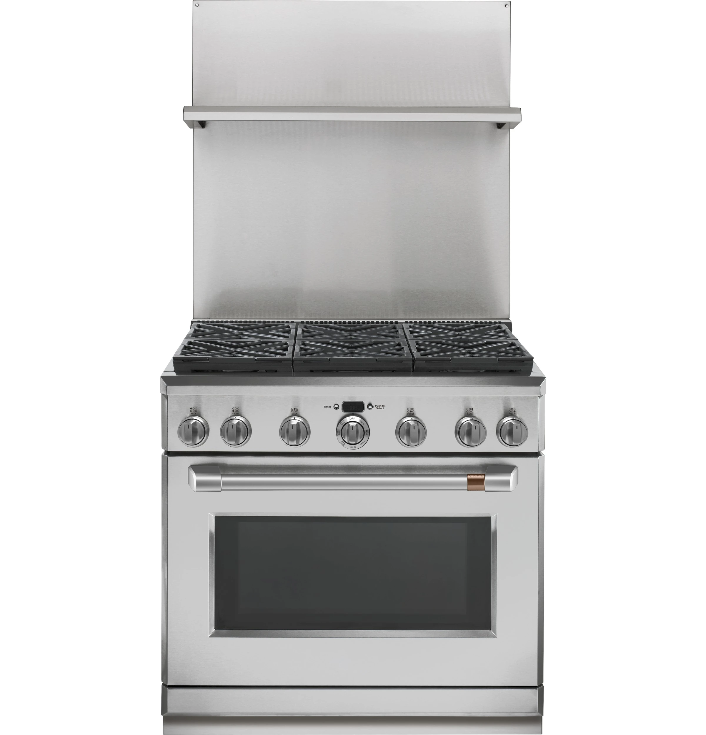36" Professional 30"-36" Adjustable Height Backsplash with Shelf UXADJB36PSS