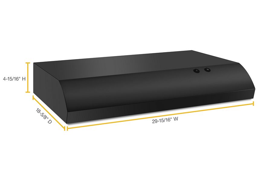 30" Range Hood with the FIT System UXT2030ADB
