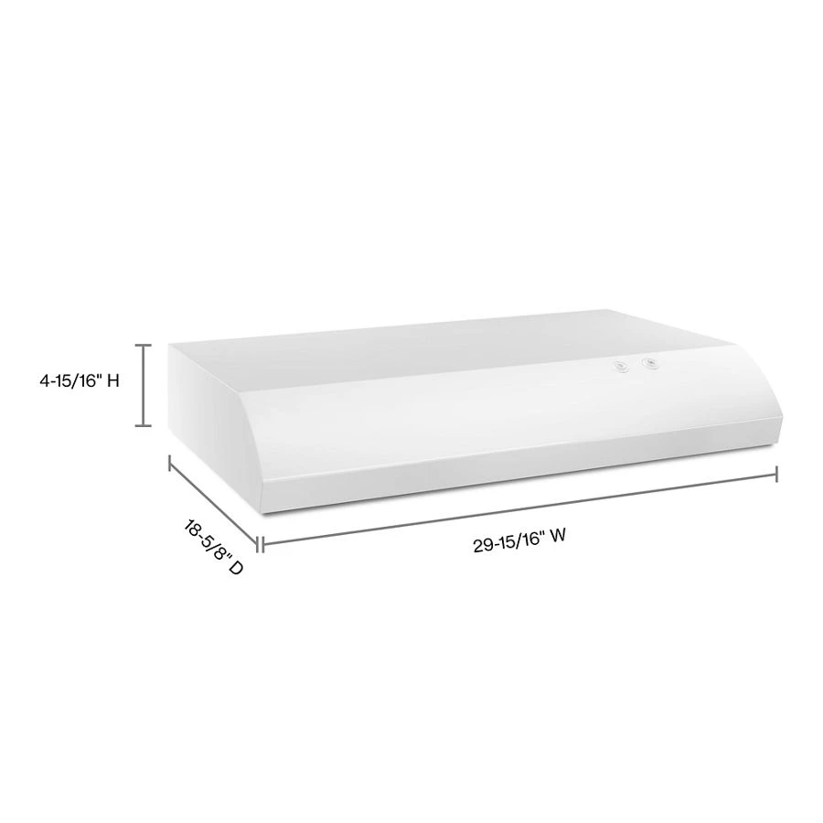 30" Range Hood with the FIT System UXT2030ADW