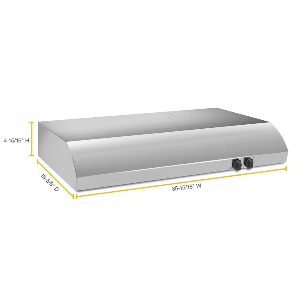 36" Range Hood with the FIT System UXT4236ADS