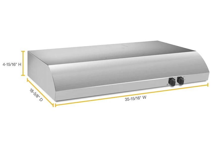 36" Range Hood with the FIT System UXT4236ADS