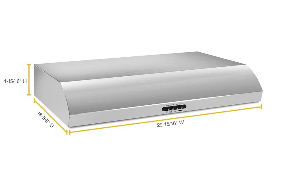 30" Range Hood with the FIT System UXT5230BDS