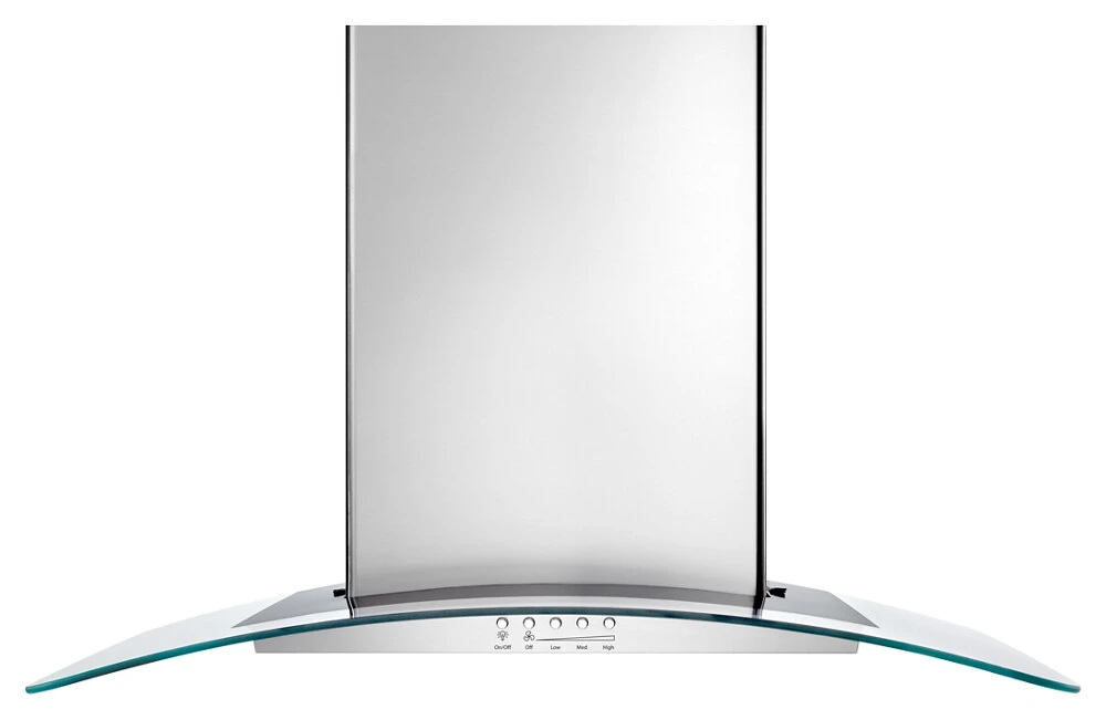 36" Convertible Wall-Mount 400-CFM Glass Canopy Hood UXW6536BSS