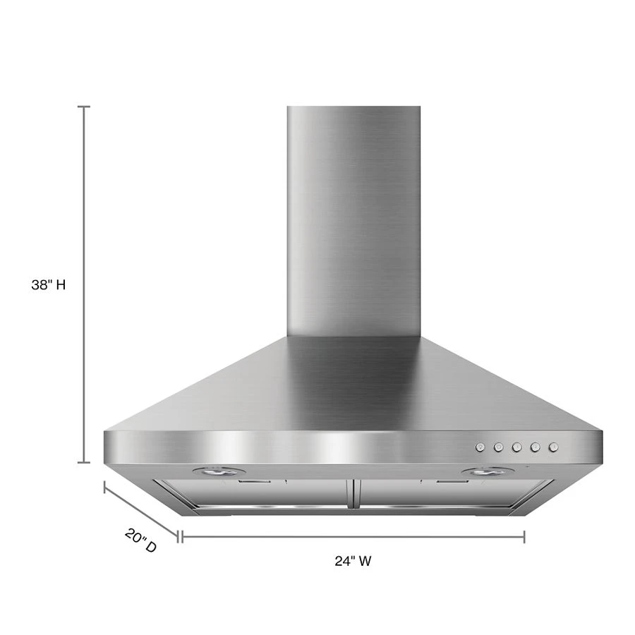 24" Wall-Mount Canopy UXW7324BSS