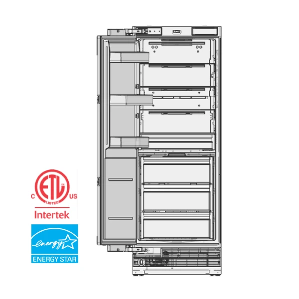 30” Built-in Freezer Column | Total No Frost VBCF1661EWE