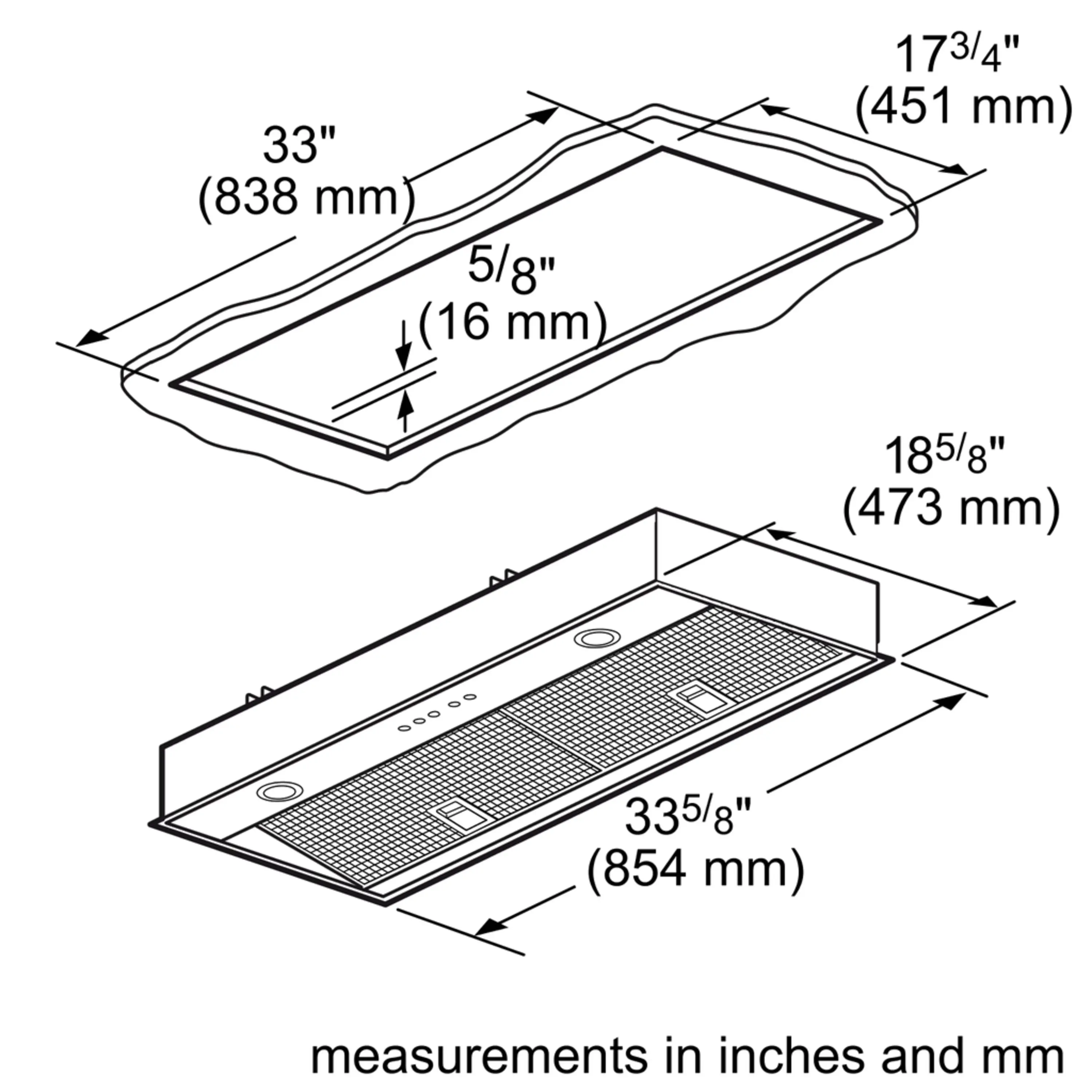 Custom Insert 36'' VCI236DS