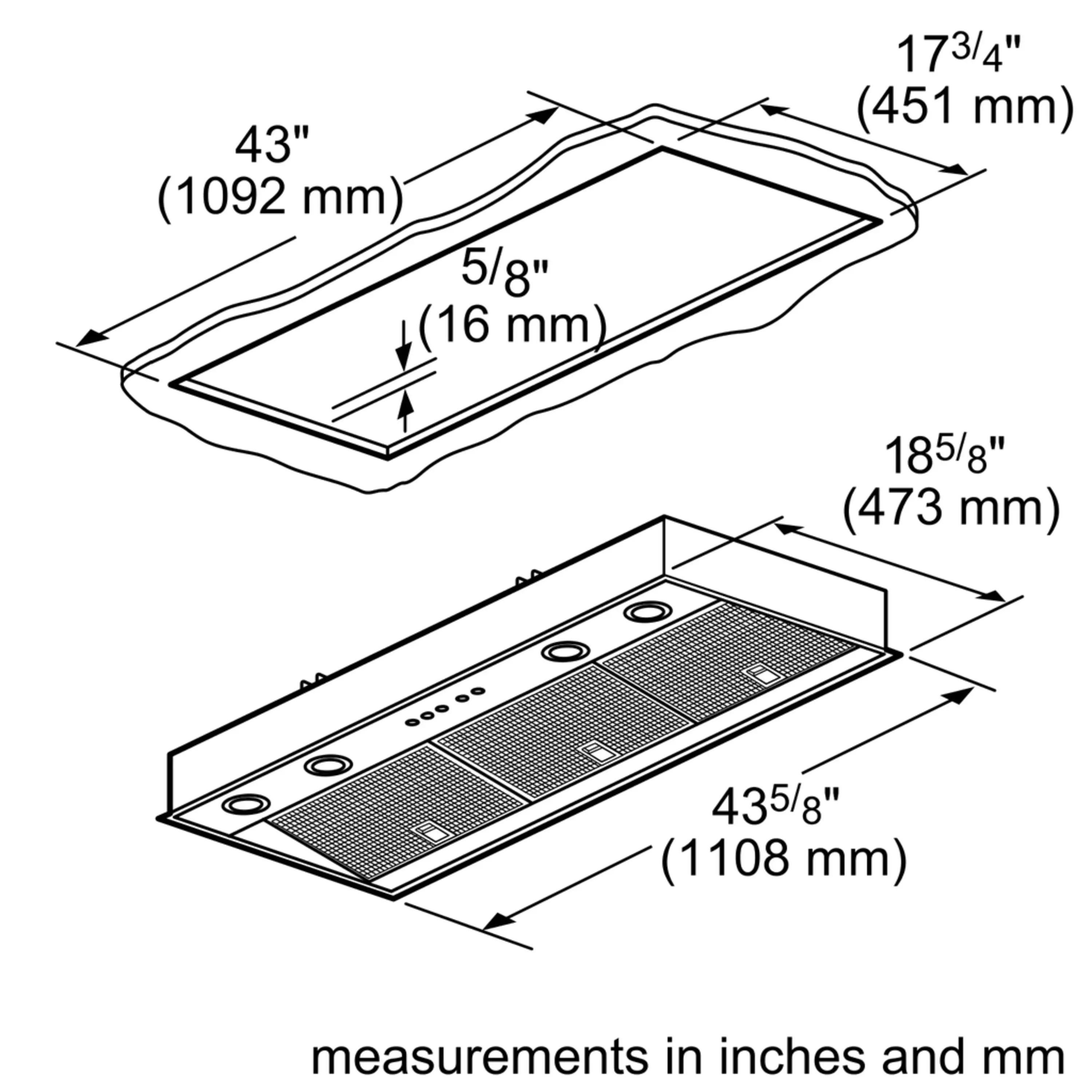 Custom Insert 48'' VCI248DS