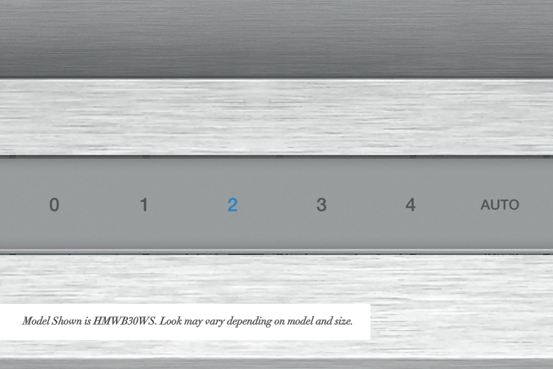 4 Fan speeds for the perfect air flow for any cooking situation