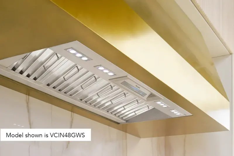 Professional Low-Profile Wall Hood 48" VCIN48GWS