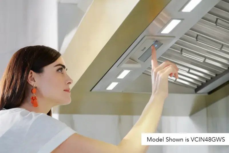 Professional Low-Profile Wall Hood 48" VCIN48GWS