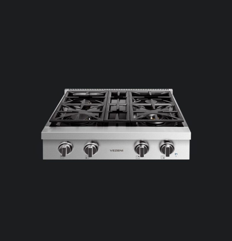 30" Vezeni Gas Rangetop (Blue) VCN3005BL