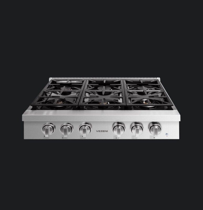 36" Vezeni Gas Rangetop VCN3603