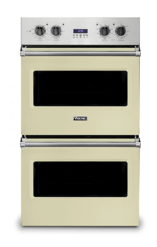 Viking 30" Electric Double Select Oven Vanilla Cream VDOE130VC Picture 1