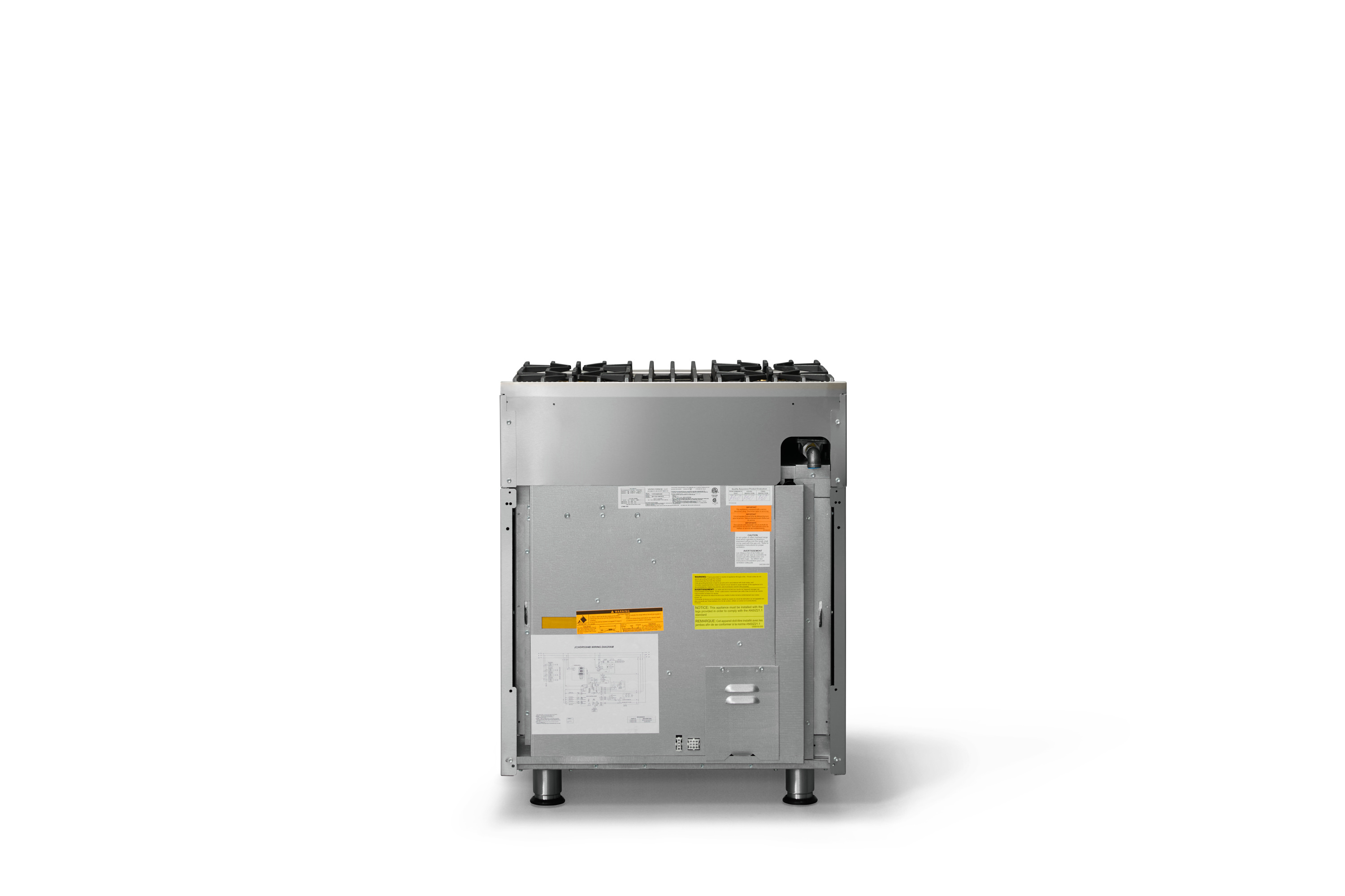30"W. Dual Fuel Range VDR5304BSS