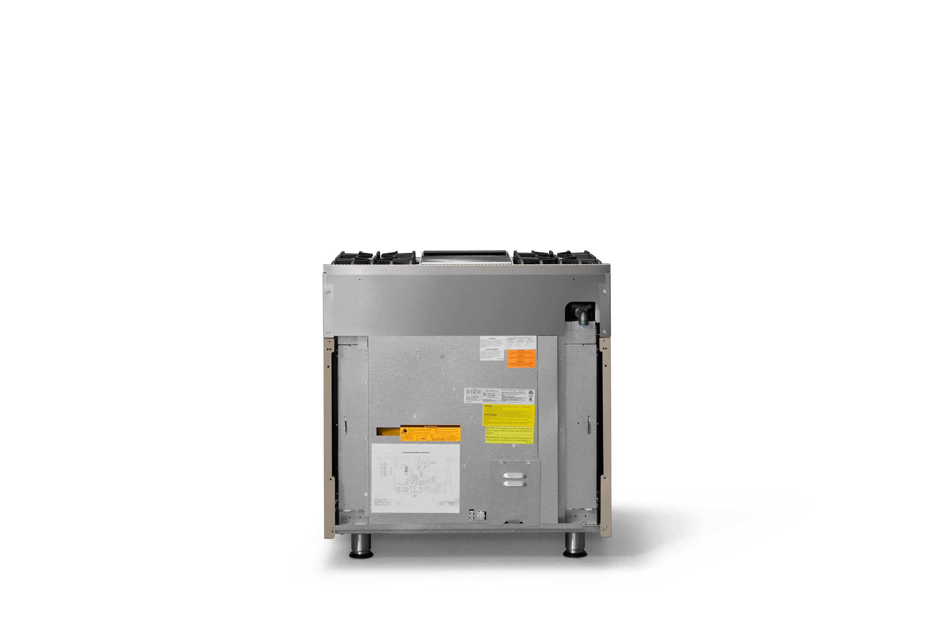 36"W. Dual Fuel Range VDR5364GNA