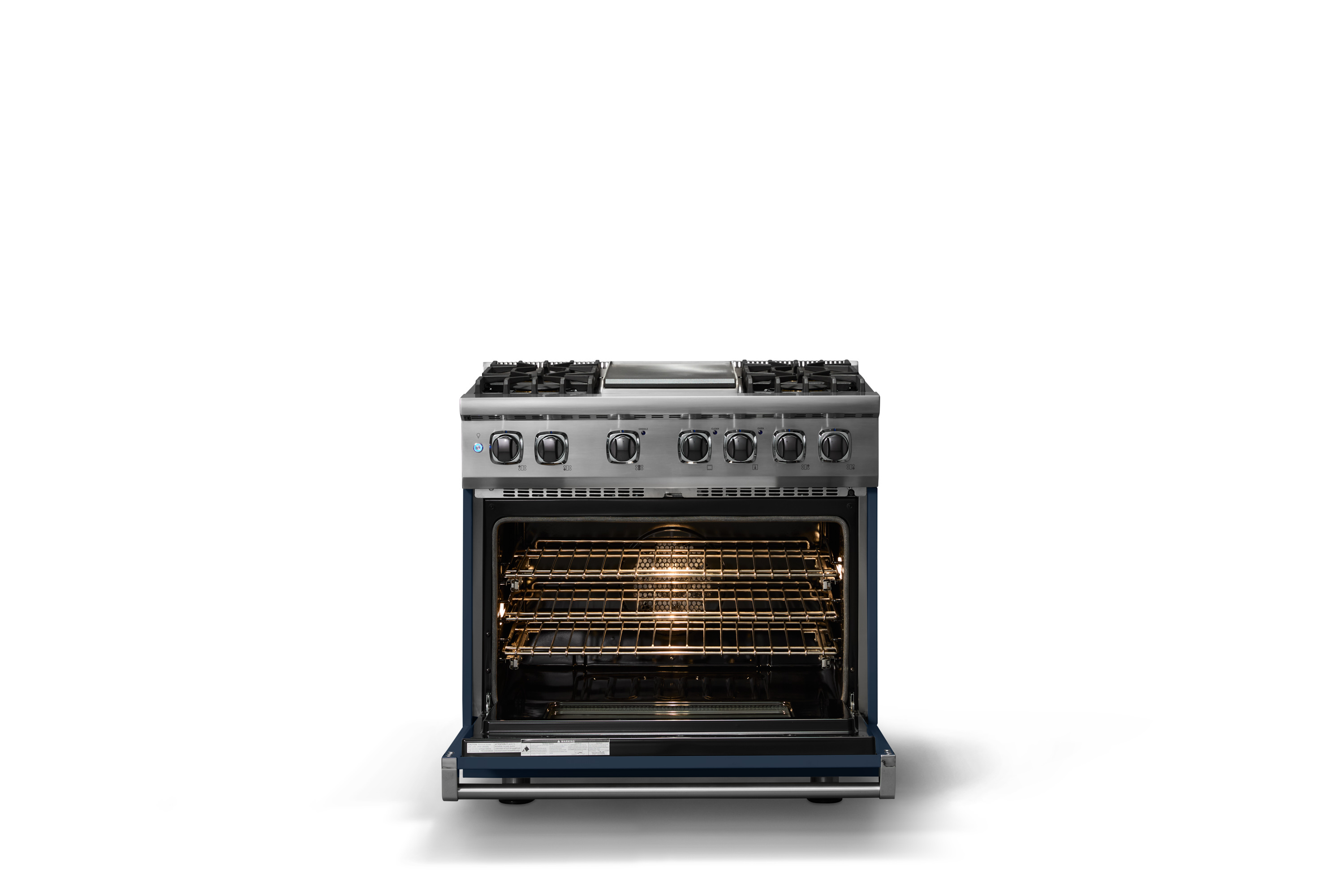 36"W. Dual Fuel Range VDR5364GSBLP