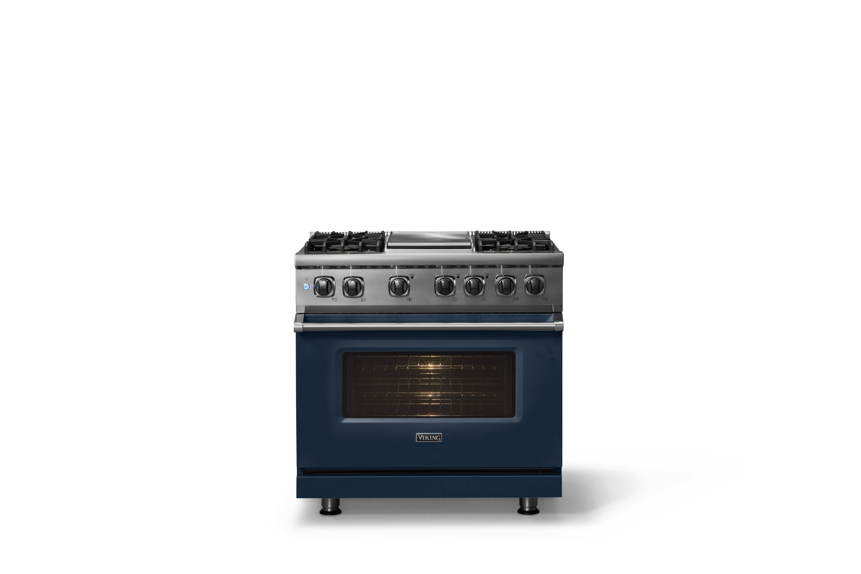 36"W. Dual Fuel Range VDR5364GSBLP