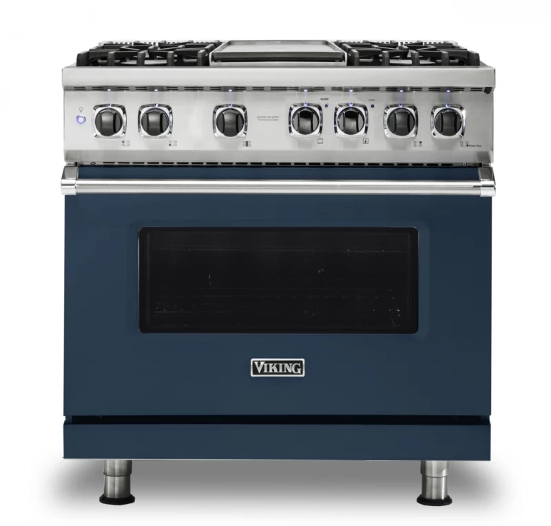 36" Dual Fuel Range VDR5364GSBLP