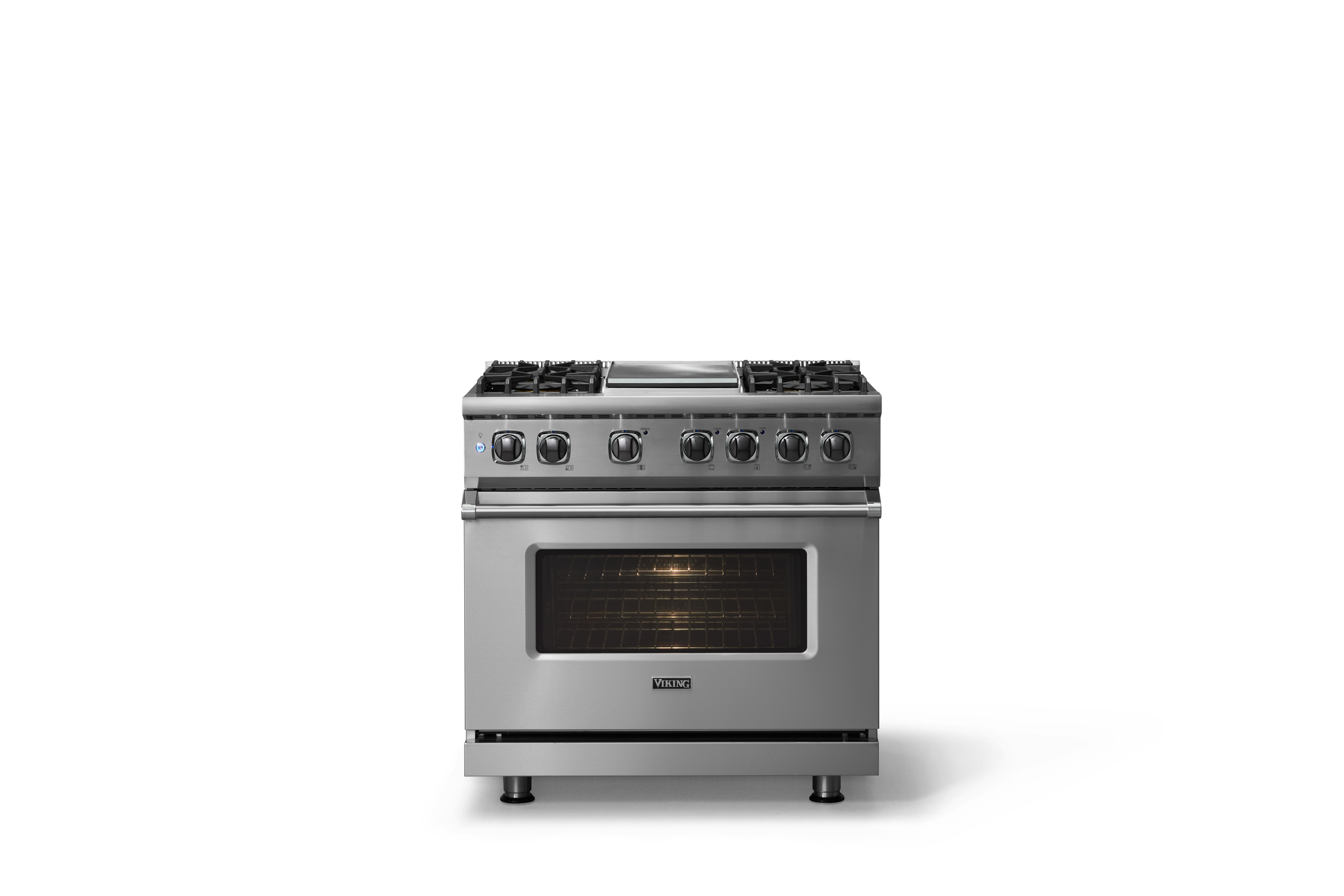 36"W. Dual Fuel Range VDR5364GSSLP