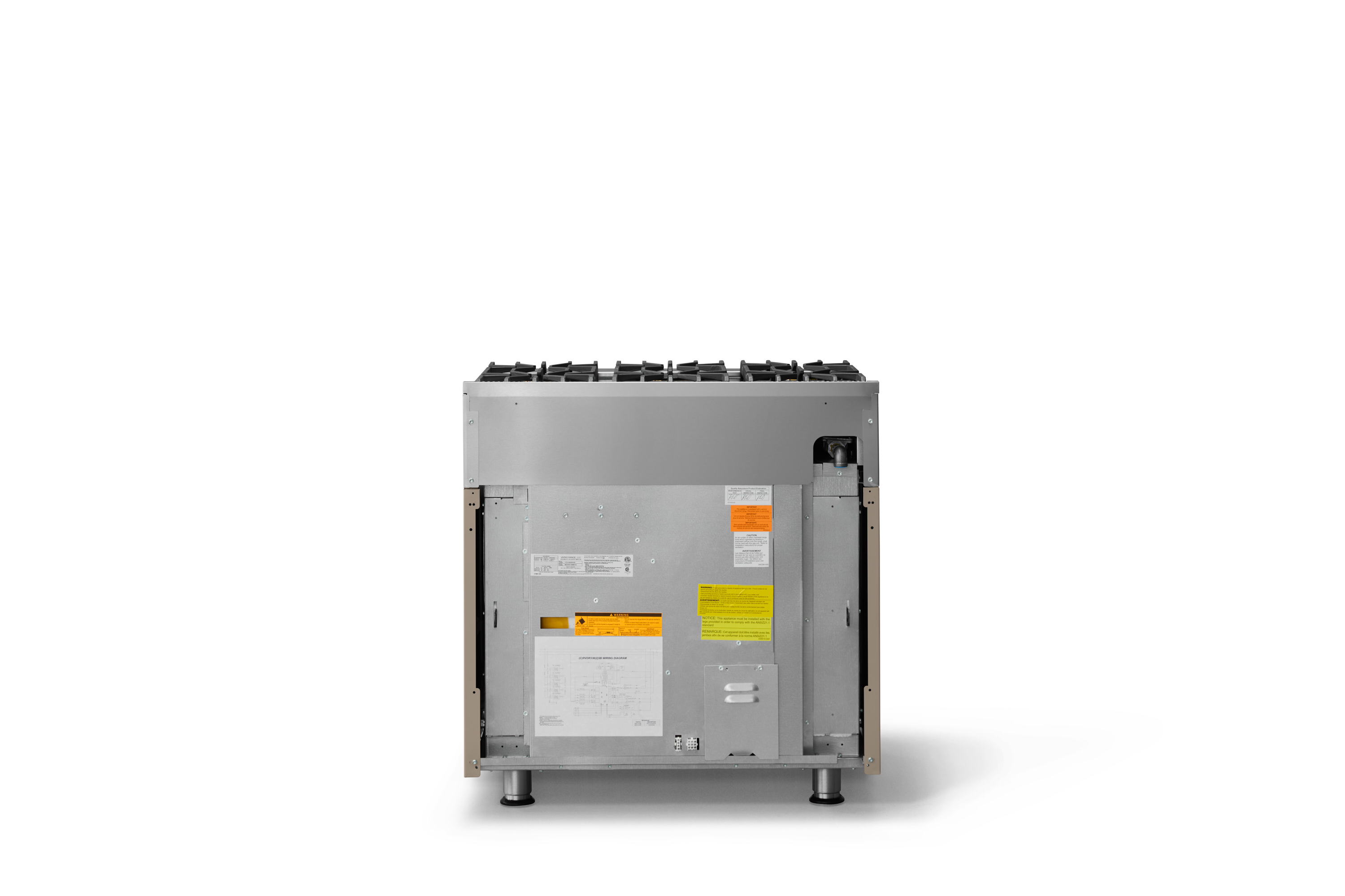 36"W. Dual Fuel Range VDR5366BNALP