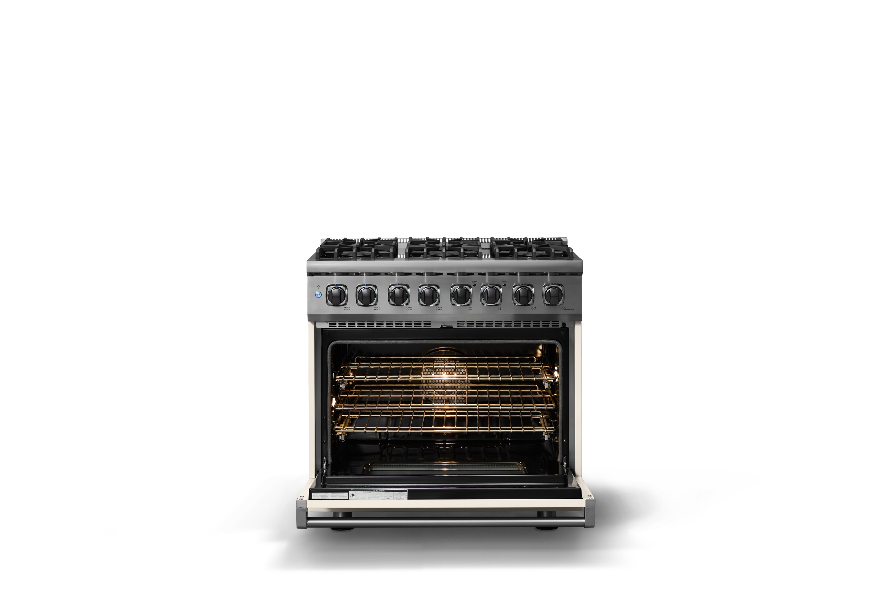 36"W. Dual Fuel Range VDR5366BPW